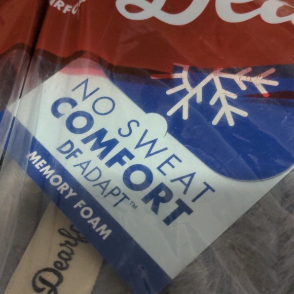 Dearfoams bailey plush fuzzy scuff slippers - Picture 3 of 6